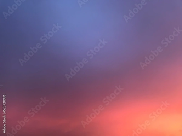 Obraz sunset twilight with beautiful clound