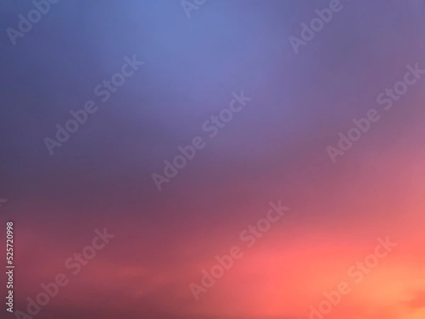 Obraz sunset twilight with beautiful clound