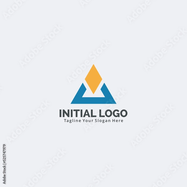 Obraz Letter A Logo Design Template