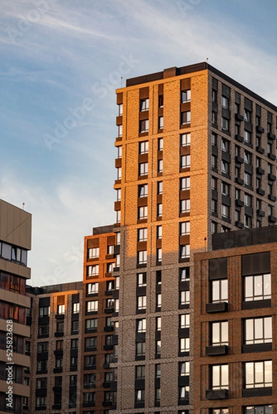 Fototapeta  modern residential complex