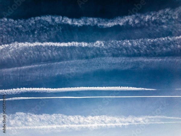 Fototapeta contrails