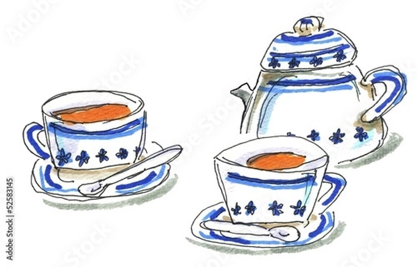 Obraz ティーカップ