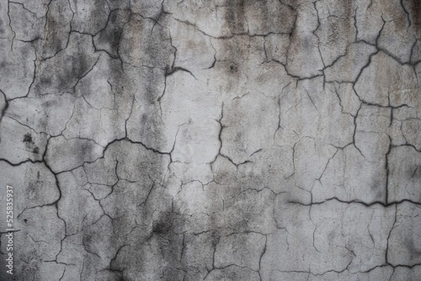 Fototapeta Risse in der Mauer