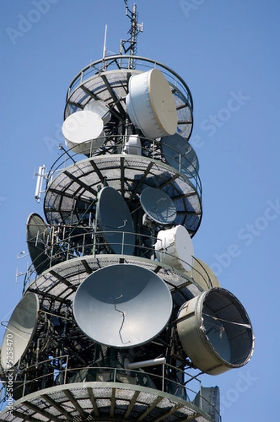 Obraz Telecommunications tower