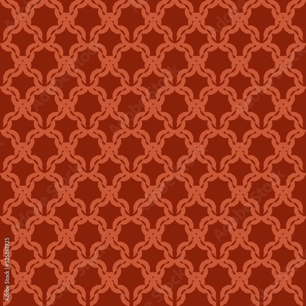 Fototapeta Ornament pattern design template with decorative motif.  background in flat style. repeat and seamless vector for wallpapers, wrapping paper, packaging  printing business, textile, fabric