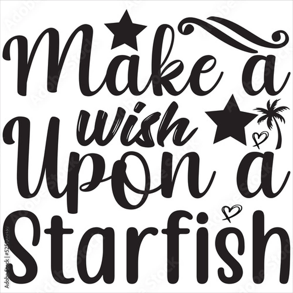 Fototapeta Make a wish upon a starfish