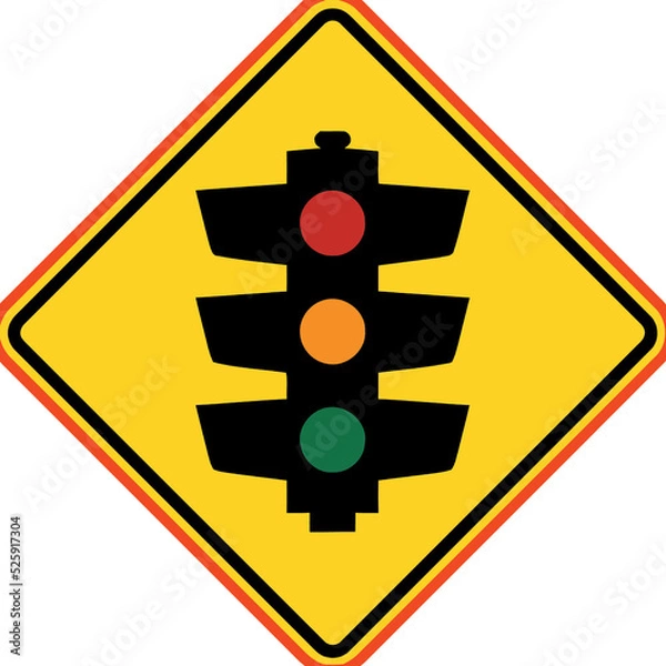 Obraz traffict sign design very cool