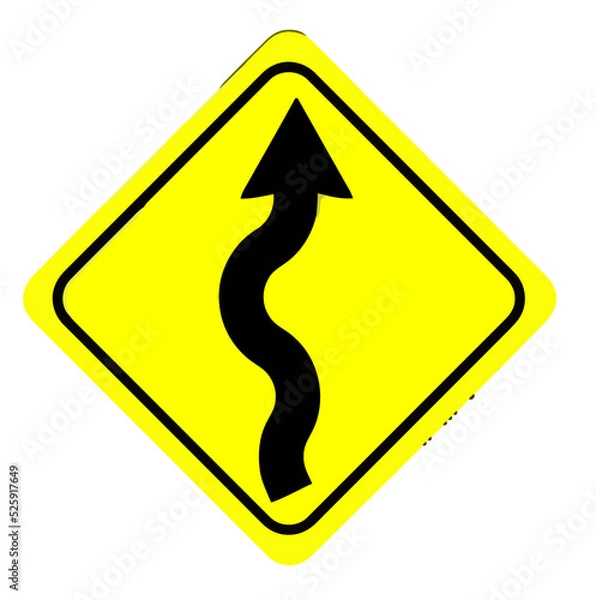 Obraz traffict sign design very cool