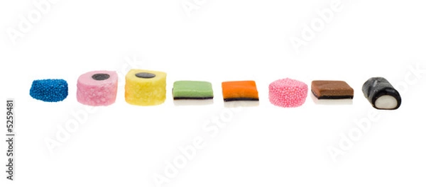 Obraz liquorice allsorts
