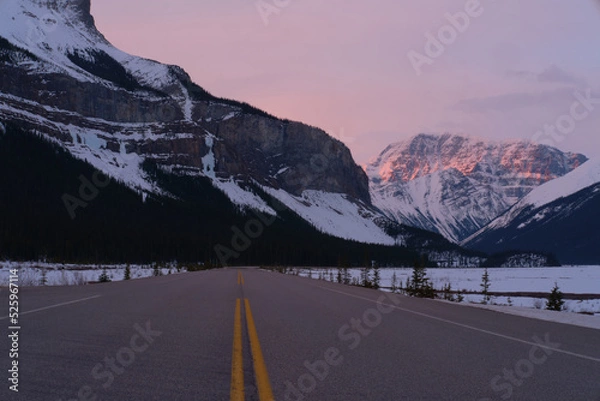 Obraz road to the mountains