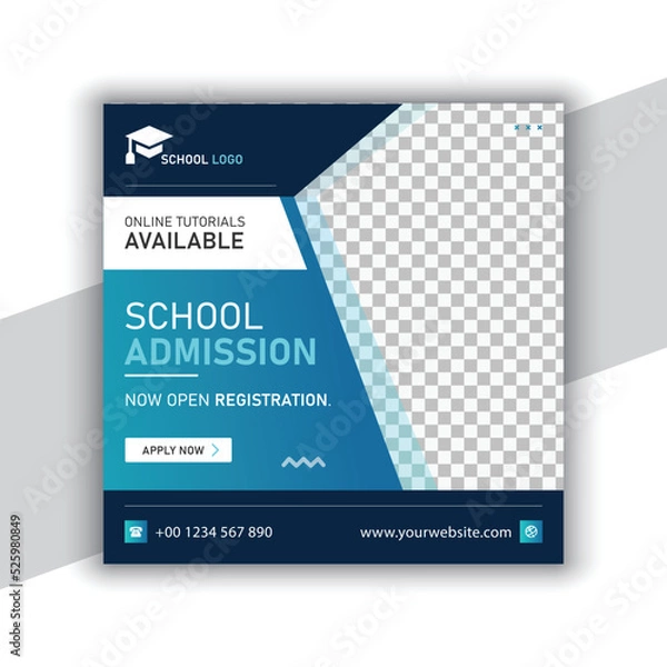 Obraz Digital marketing agency post template