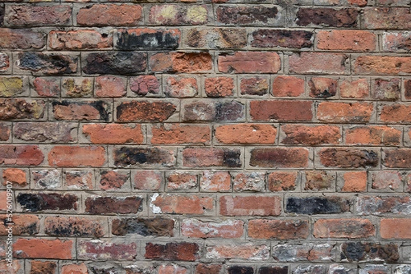 Obraz Red brick wall