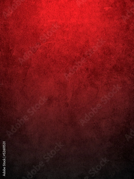 Obraz Red grungy wall