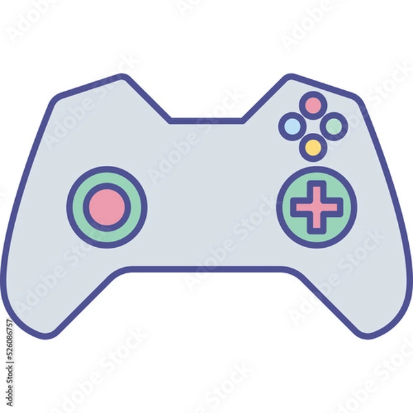 Fototapeta game Controller Isolated Vector icon which can easily modify or edit

