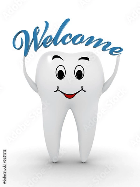 Obraz Welcome to the dentist