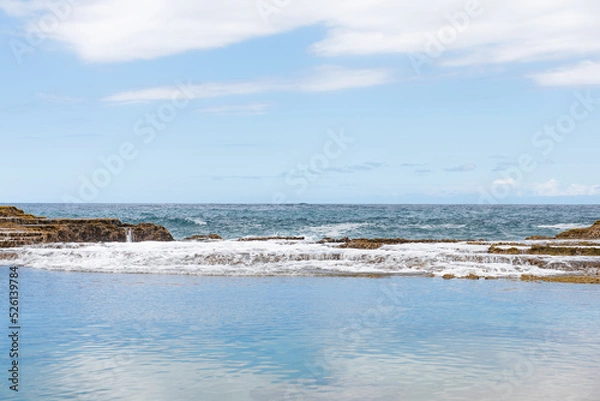 Obraz Waves crashing on the beach