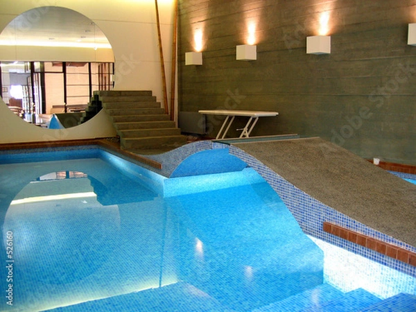 Obraz basen i sauna