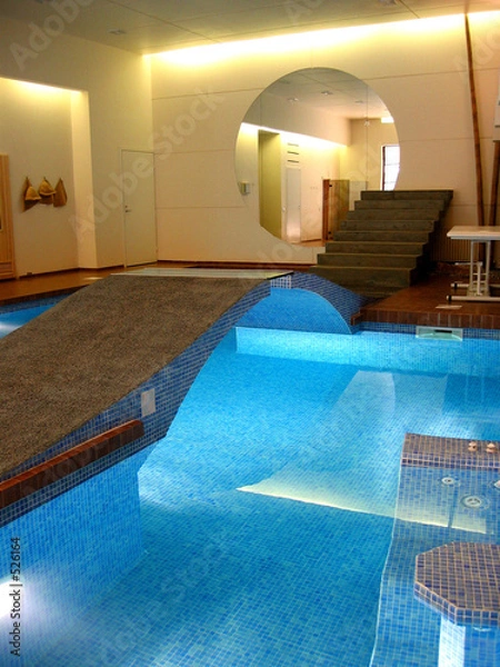 Obraz pool and sauna