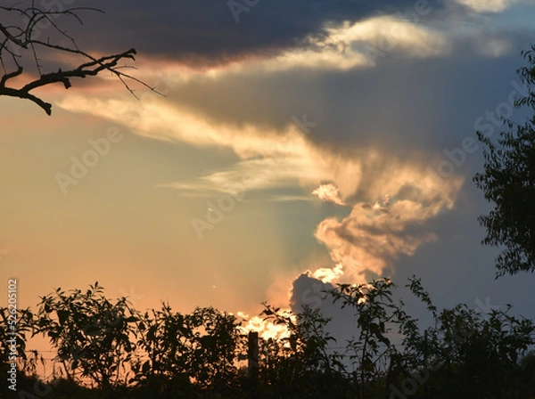 Obraz Sunset clouds #1