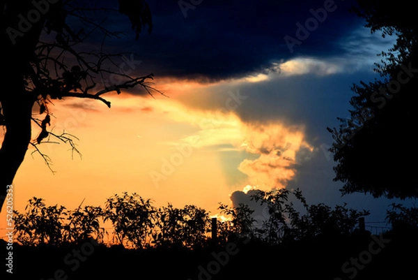 Obraz Sunset clouds #3