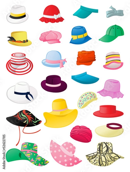 Fototapeta Summer hats