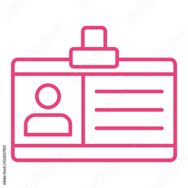 Fototapeta ID Multicolor Line Icon