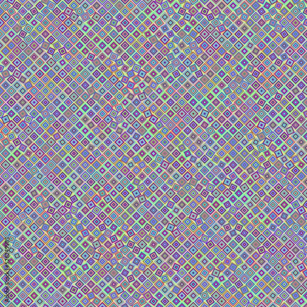 Fototapeta Color Rhombus tile tessellation pattern illustration