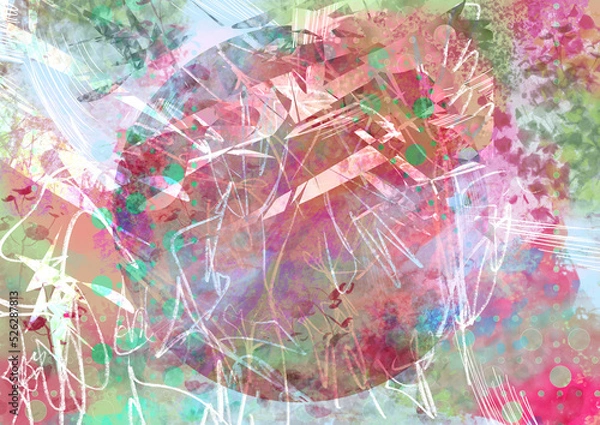 Obraz abstract background with flowers
Spring