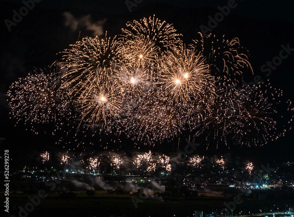 Fototapeta シンプルな花火