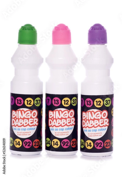Obraz three bingo dabbers