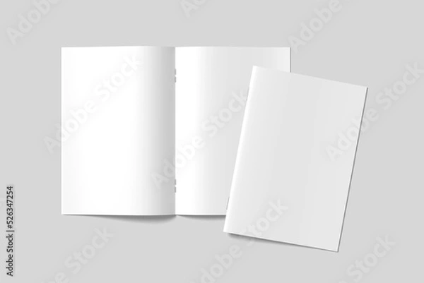 Obraz A4 Brochure Mockup