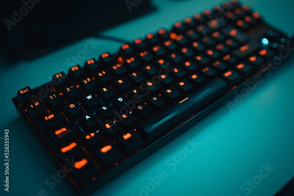 Obraz Mecanic Keyboard RGB GAMING