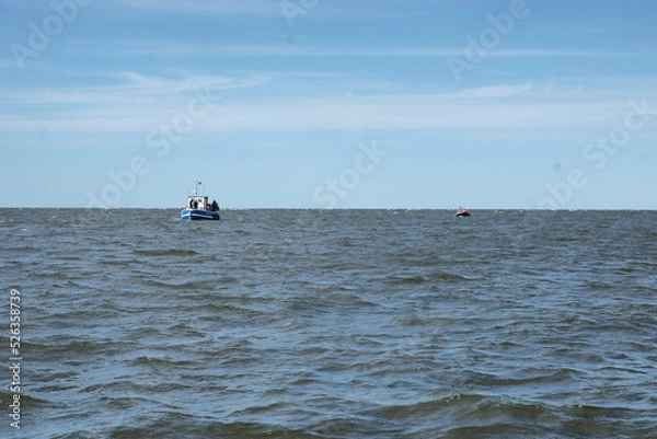 Obraz Kuter. Morze Bałtyckie.