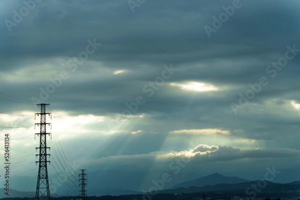 Obraz 天使のはしご