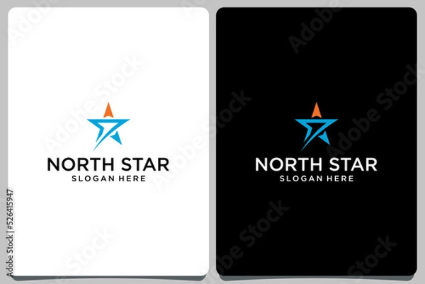 Obraz NORTH STAR LOGO DESIGN