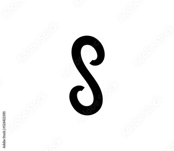 Fototapeta S Letter