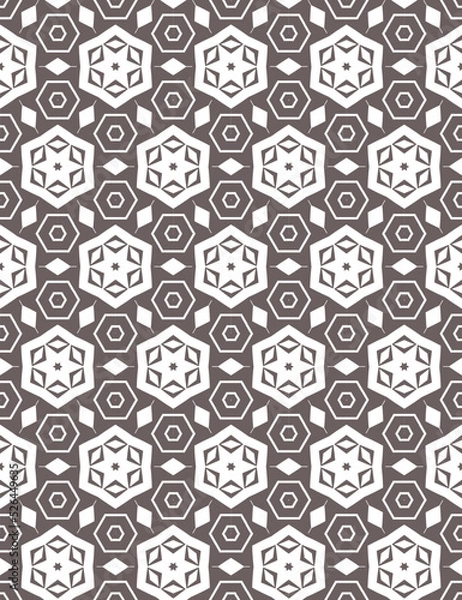 Obraz Geometric pattern. Seamless vector background. Ethnic graphic design.
