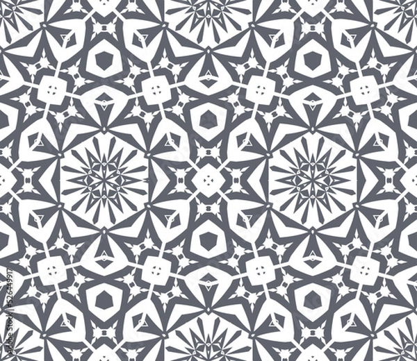 Obraz Geometric pattern. Seamless vector background. Ethnic graphic design.