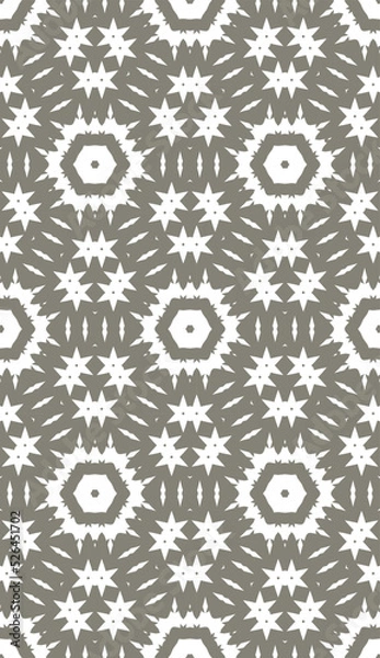 Obraz Geometric pattern. Seamless vector background. Ethnic graphic design.