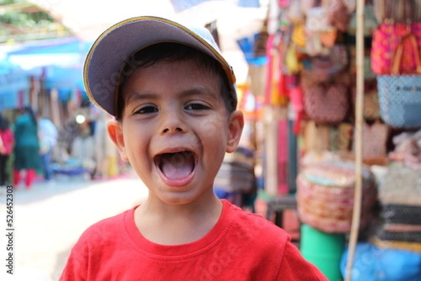 Obraz Small happy boy