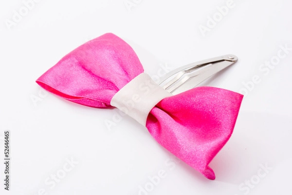 Obraz bow on white background