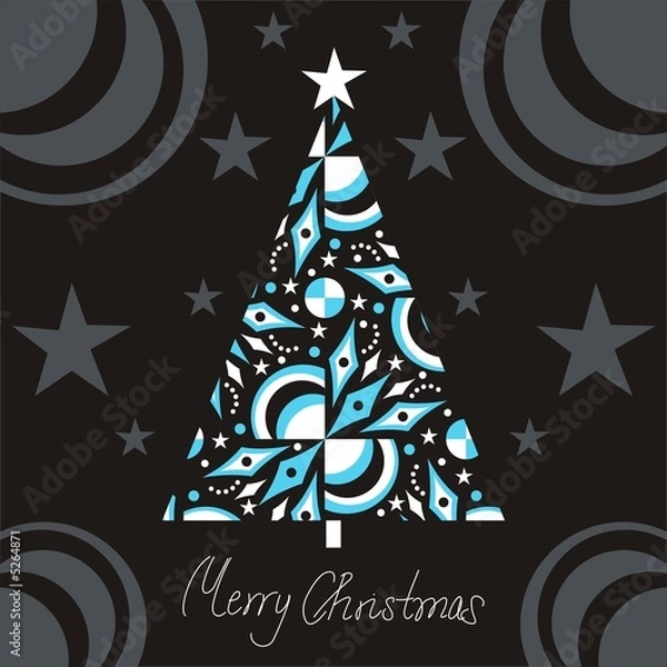 Obraz Christmas tree