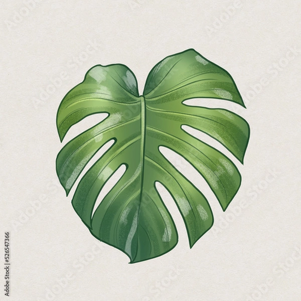 Obraz Monstera feuille