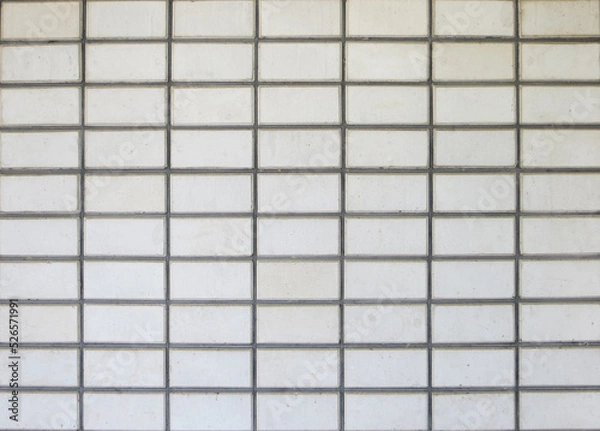 Obraz white brick wall background