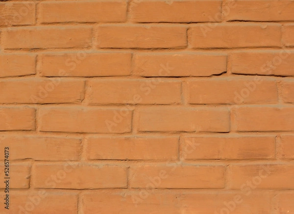 Obraz red brick wall background
