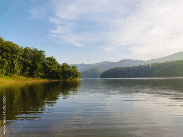 Obraz lake and mountains