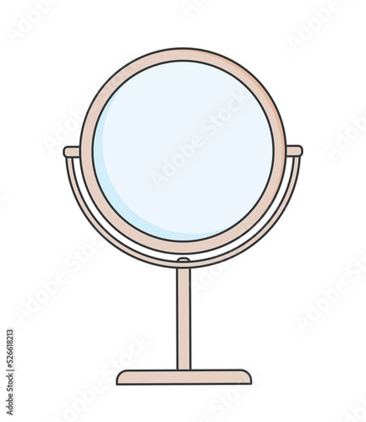 Obraz Cosmetic mirror icon