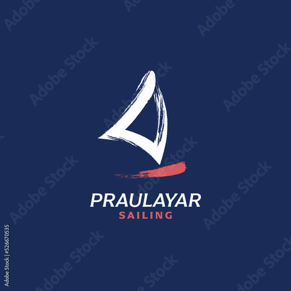 Obraz Boat symbol creative logo