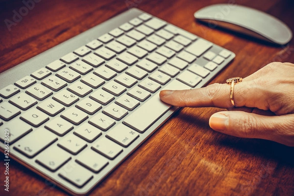 Obraz Computer keyboard concept