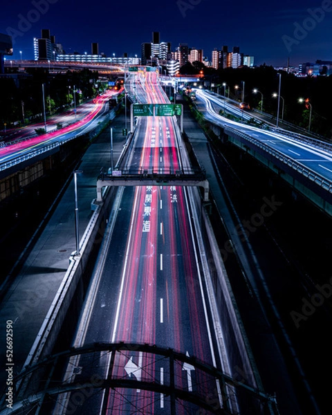 Obraz 夜の首都高